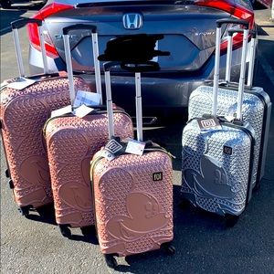 Disney FUL luggage set 21”,25”,29”